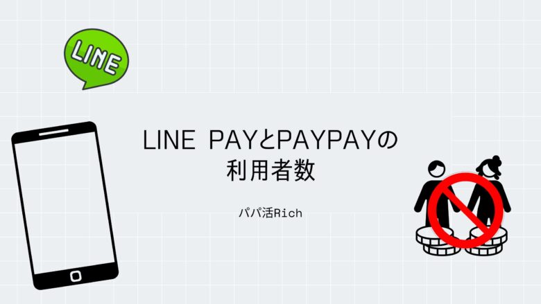 LINE PayとPayPayの利用者数