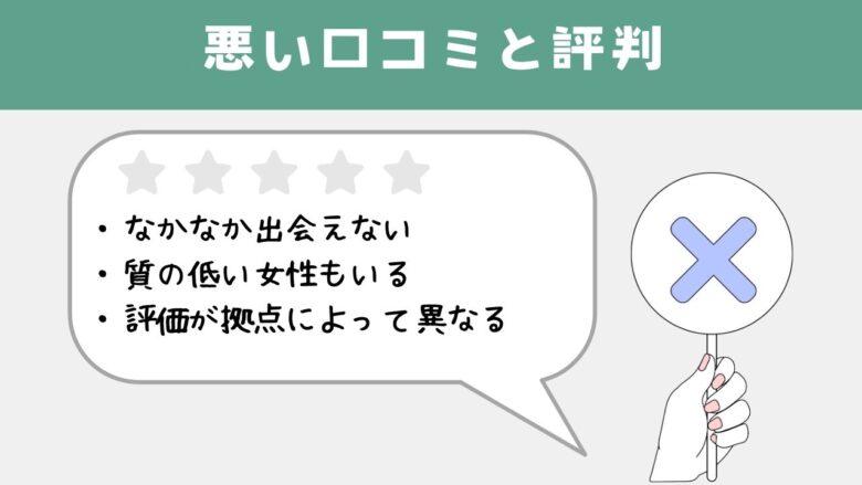 ユニバース倶楽部の悪い口コミと評判