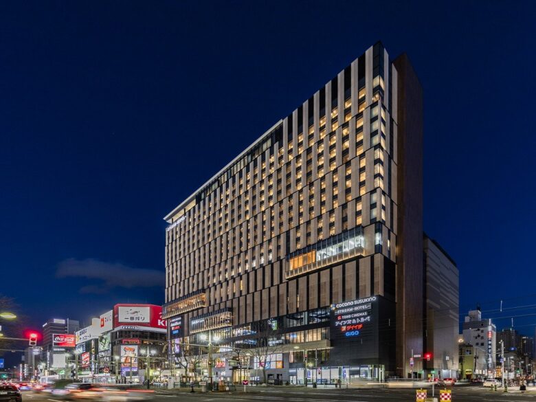 札幌パパ活のおすすめホテル①｜SAPPORO STREAM HOTELの外観